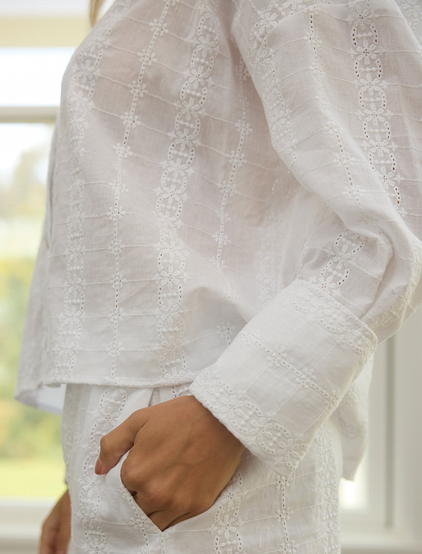 The Sunday Shirt in Rice Flower