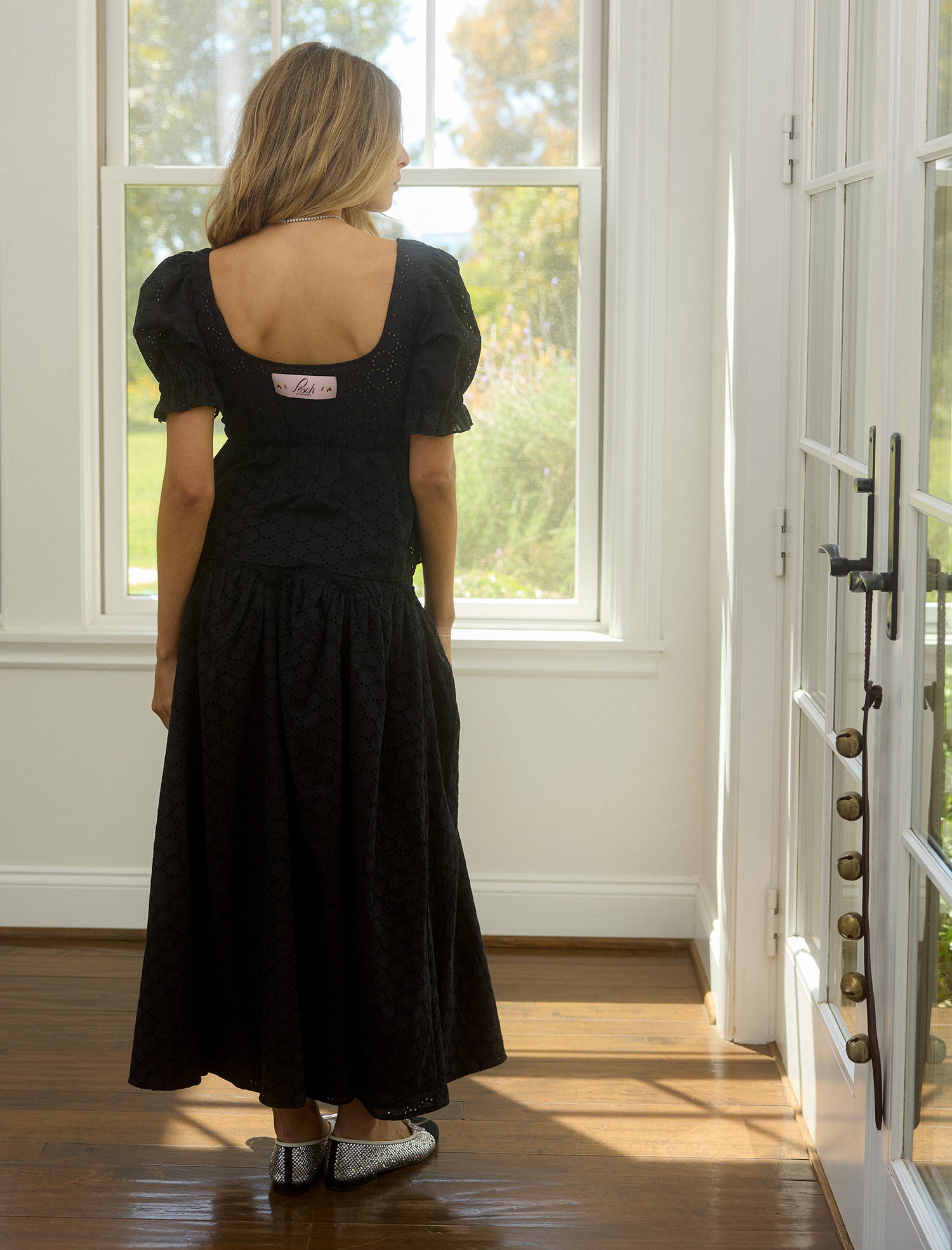 The Petal Skirt in Blackberry