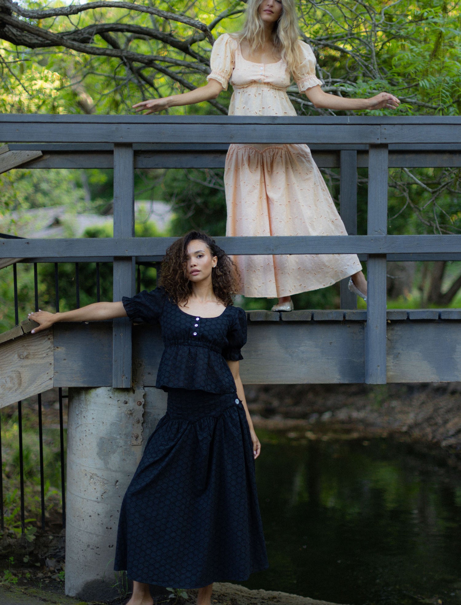 The Petal Skirt in Blackberry