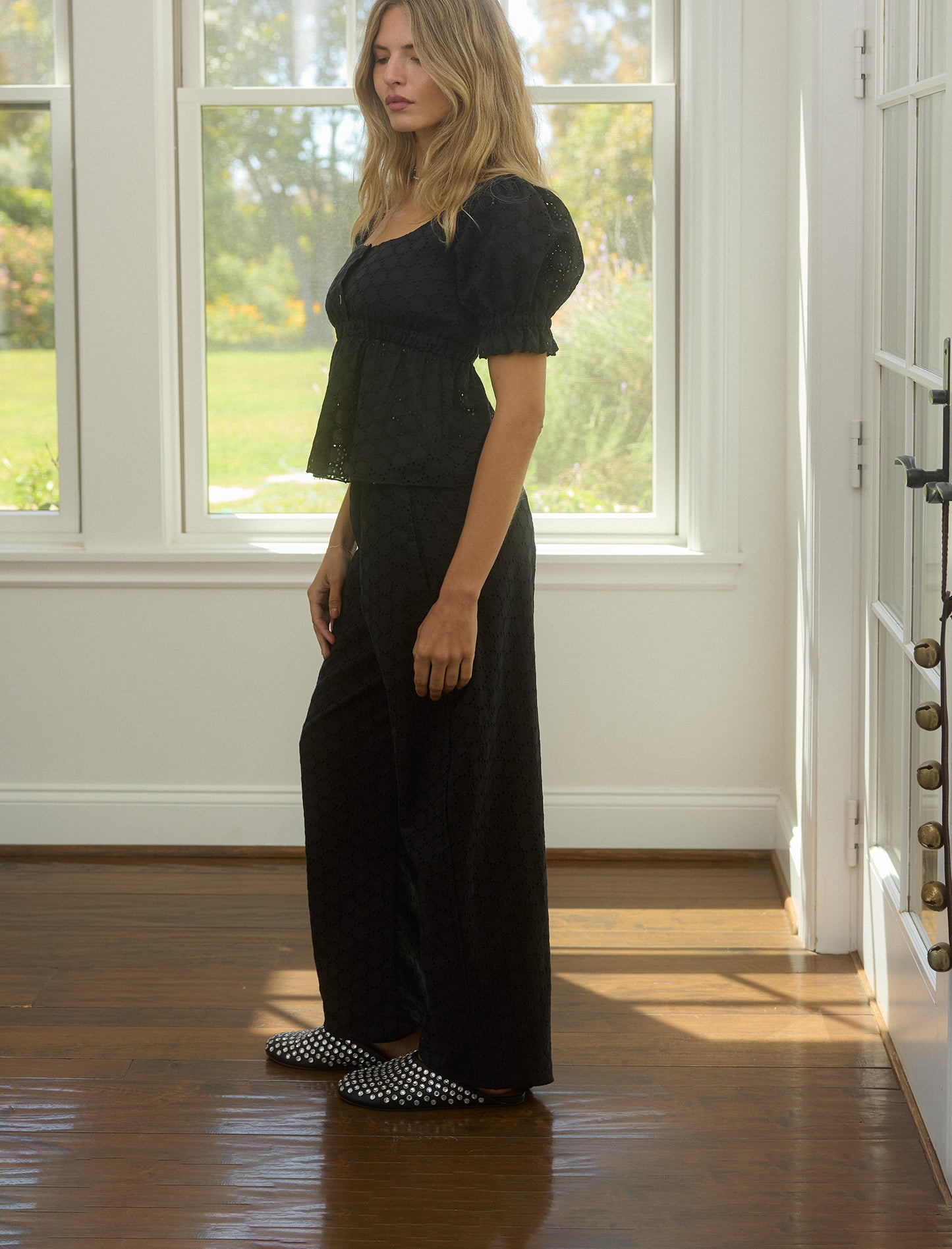 The Cloud Pant in Blackberry