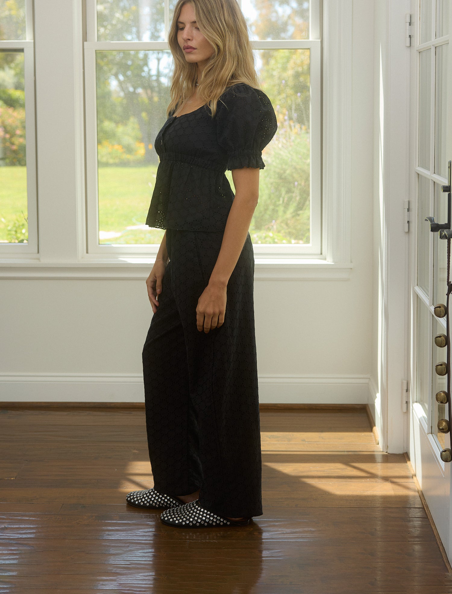 The Cloud Pant in Blackberry