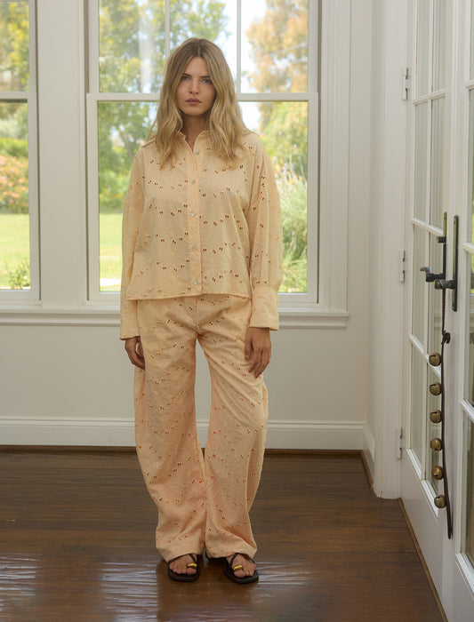 The Cloud Pant in Sweet Peach