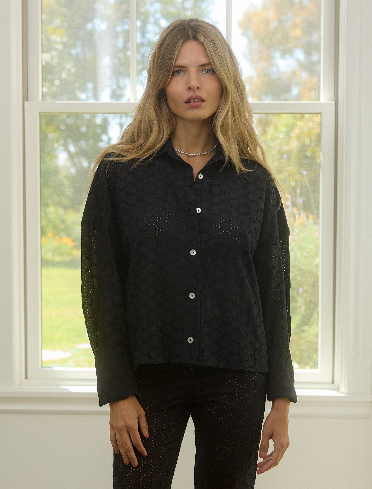 The Sunday Shirt in Blackberry
