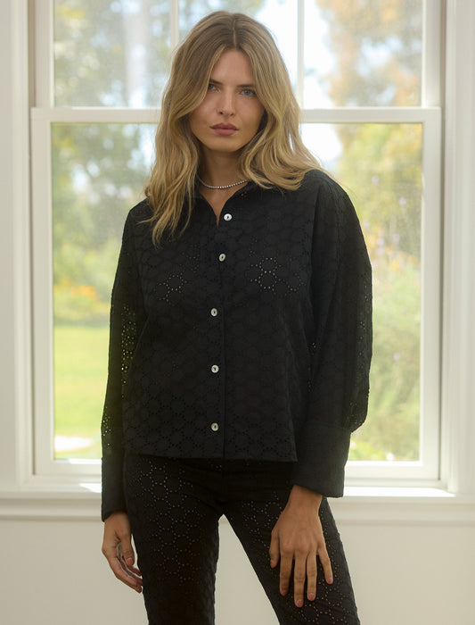 The Sunday Shirt in Blackberry