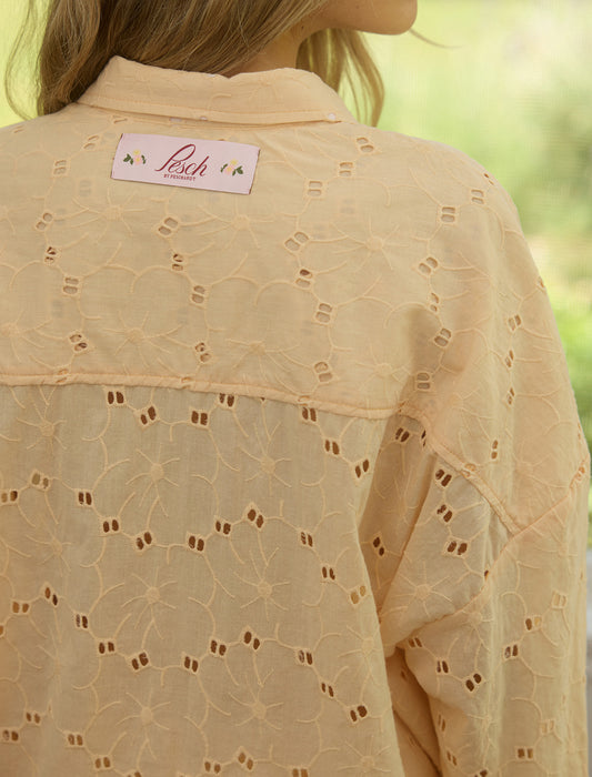 The Sunday Shirt in Sweet Peach